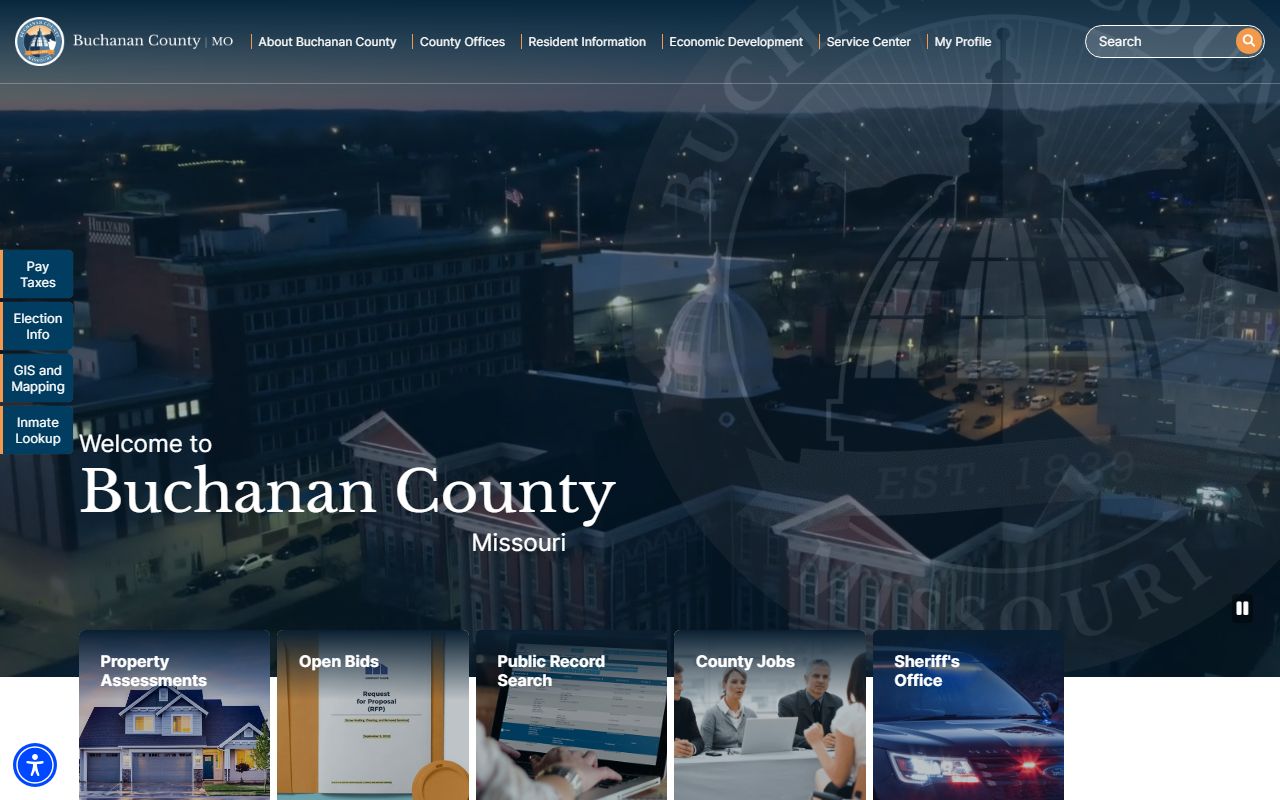 Buchanan County Sheriff's Office serving St. Joseph police blotter and arrest records