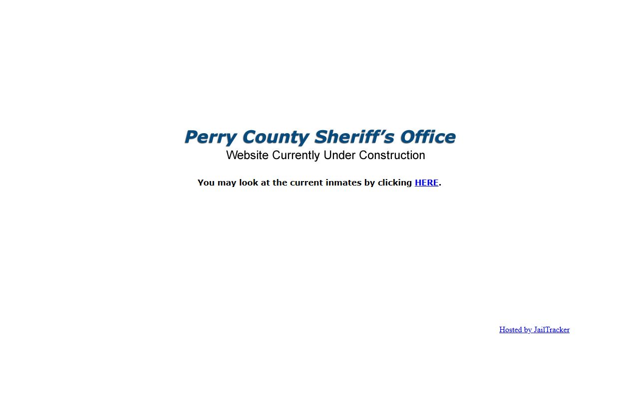 Perry County Missouri Sheriff's Office police blotter records